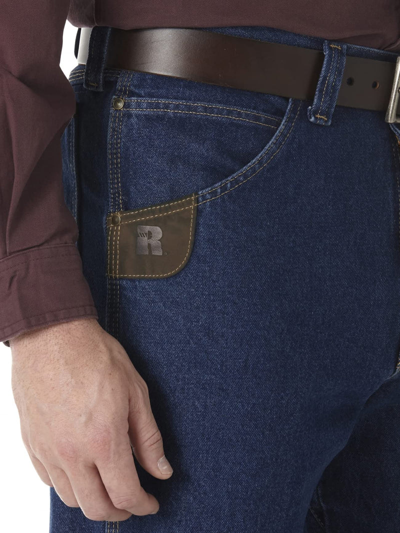 Wrangler Riggs Workwear mens Workhorse jeans, Antique Indigo, 38W x 32L US