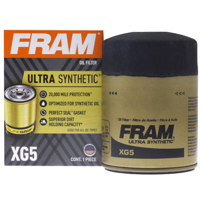 FRAM Ultra Synthetic Oil Filter, XG5 Fits select: 1995-2000 CHEVROLET TAHOE, 1988-2000 CHEVROLET GMT-400