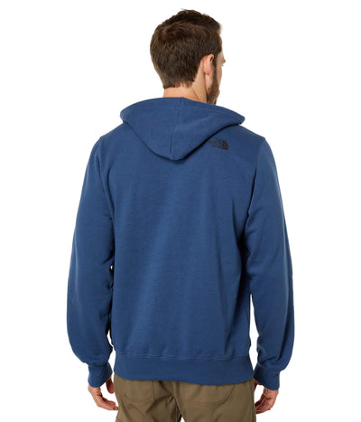 THE NORTH FACE Men's Half Dome Pullover Hoodie (Standard and Big Size), Shady Blue/TNF Black, Small