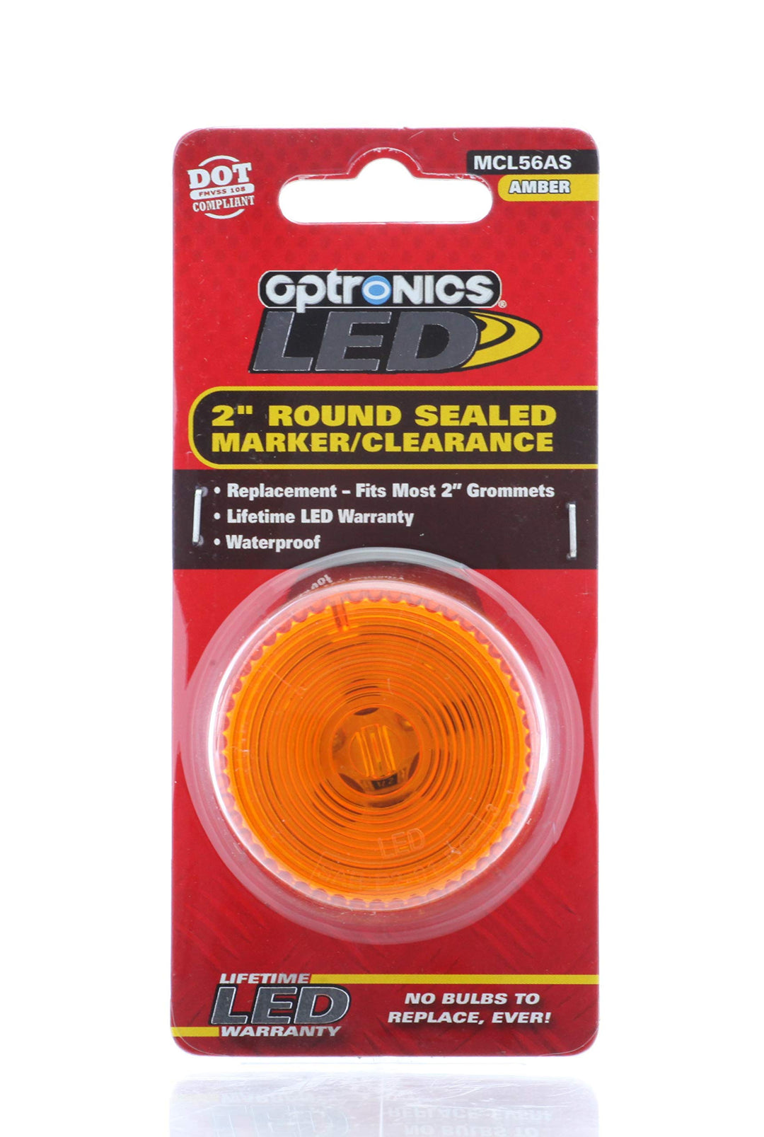 Optronics MCL56AS Marker/Clearance Light, Amber