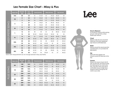 Lee Women's High Rise Straight Leg Crop Jean, Fremont, 33
