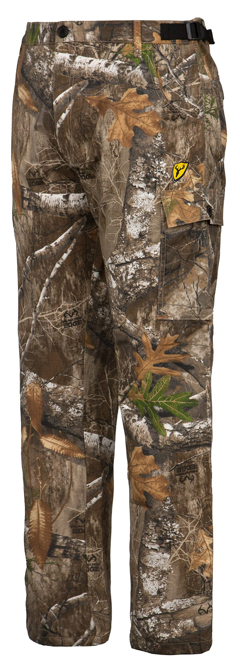 Scent Blocker Shield Series Fused Cotton Pants, Hunting Pants for Men (Realtree Edge, 3X-Large)