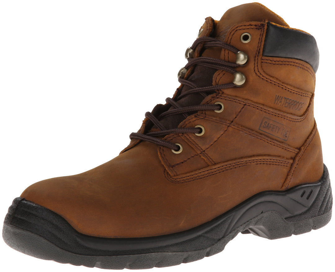 Itasca Men's Authority 6" Work Boots Size: 8 Brown