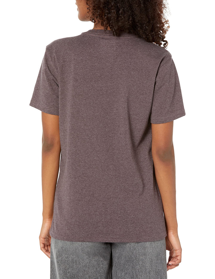 Carhartt w's T-shirt Workwear Short Sleeve T Shirt, Blackberry Heather, XX-L