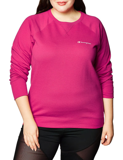 Champion Long Sleeve Crewneck Sweatshirt (Women's)