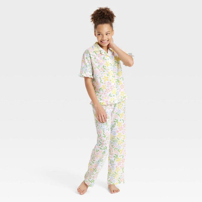 Toddler Matching Family Pajama Set - White 3T