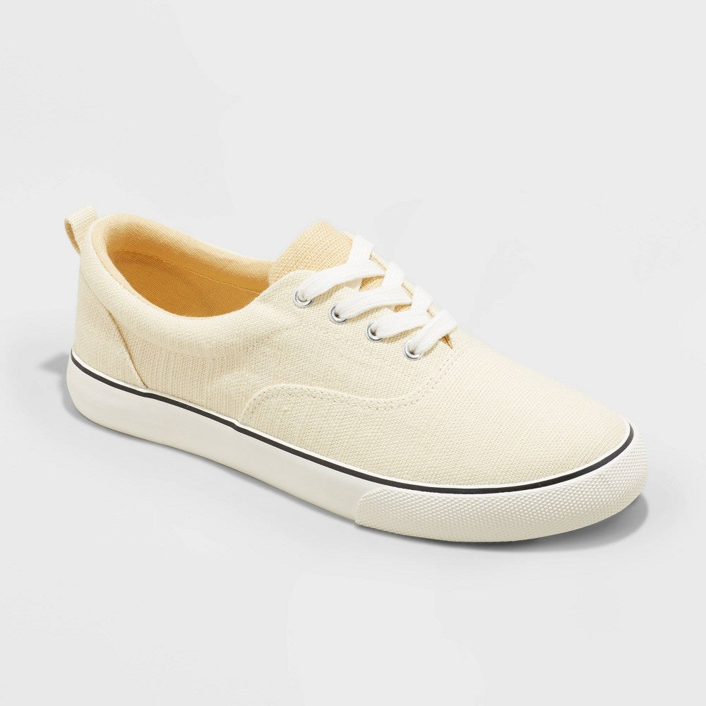 Women's Molly Vulcanized Lace-Up Sneakers - Universal Thread Yellow 10