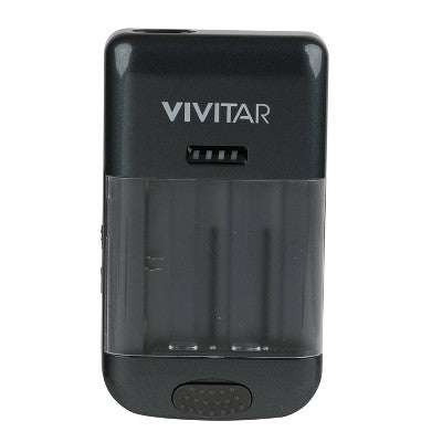 VIvitar Universal Battery Charger - Black - VIVSC4300-NOC
