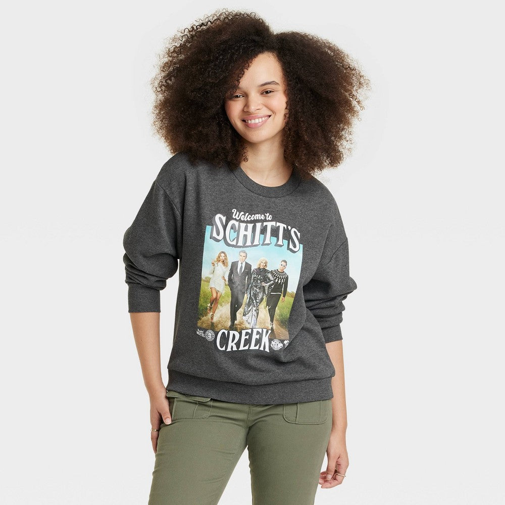 Women's Schitt's Creek Graphic Sweatshirt - Gray S