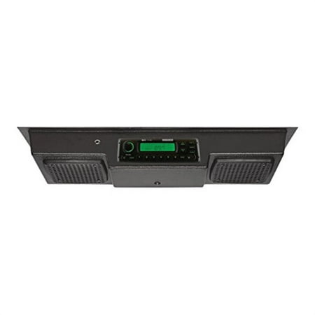 rei 555006 digital roof-mount am-fm&wb radio - two speakers  two power ports - model no. rec24w