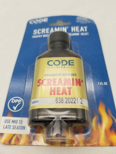 Code Blue Screamin' Heat, Choose Size
