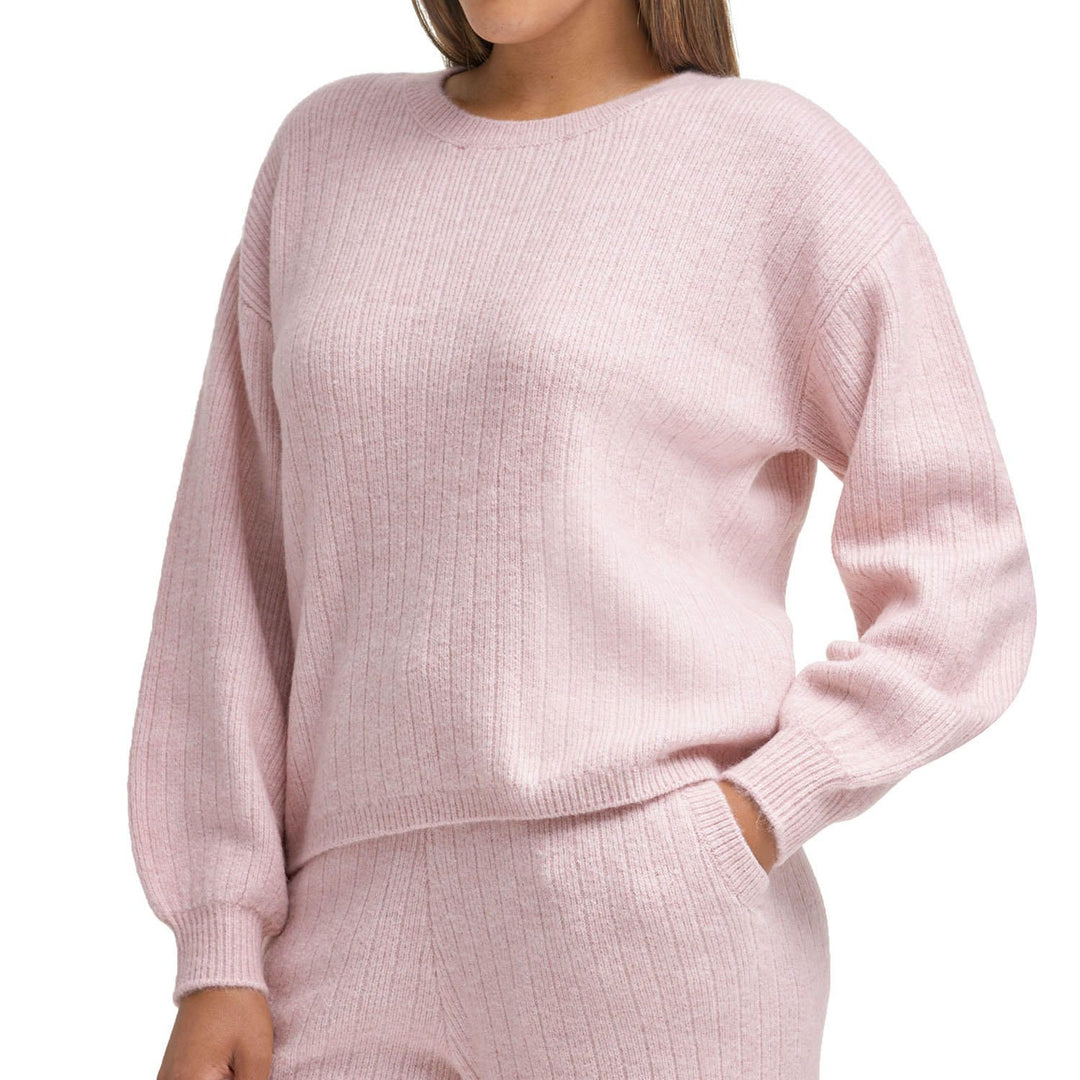 DKNY Women s Cashmere Blend Crew Neck Sweater (Enchant  XXL)